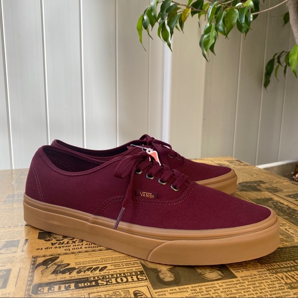 vans authentic light gum port royale